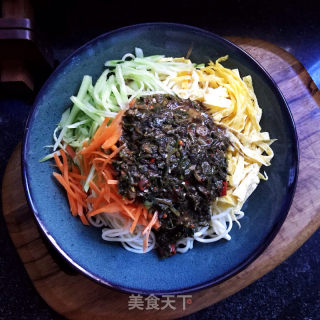 麻酱凉面的做法步骤：9