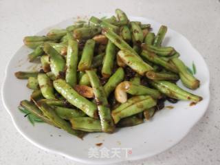 豆豉四季豆的做法步骤：5