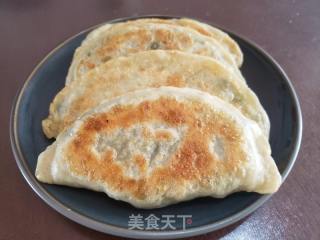 韭菜鸡蛋盒子(不发面)的做法步骤：10