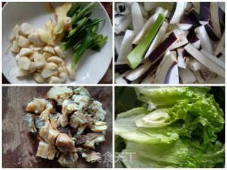 腊鱼茄子煲的做法步骤：1