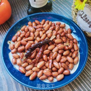 椒香烤花生米的做法步骤：9