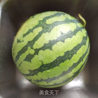 西瓜冻的做法步骤：1