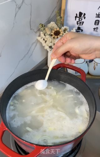 鲜笋排骨汤的做法步骤：7