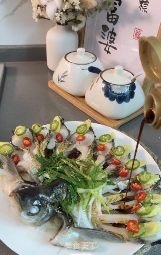 孔雀开屏鱼的做法步骤：10