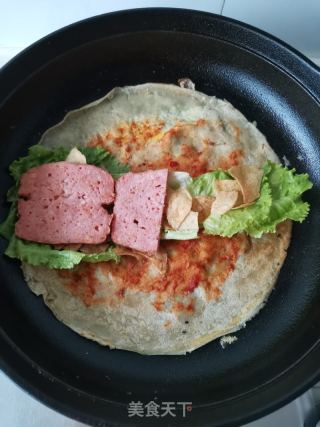 煎饼果子的做法步骤：9