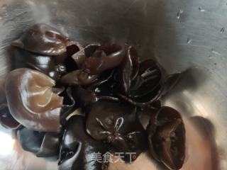 木耳腐竹拌西蓝花的做法步骤：5