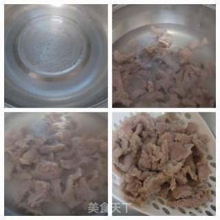 滑肉拌青瓜的做法步骤：4