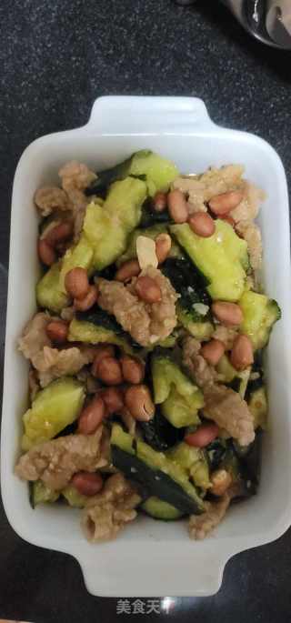 滑肉拌青瓜的做法步骤：9