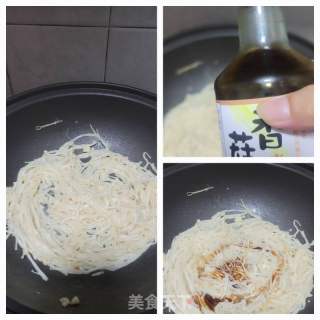 香菇蚝油炒金针菇的做法步骤：5