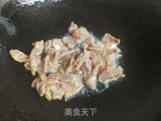 西葫芦炒肉片的做法步骤：3