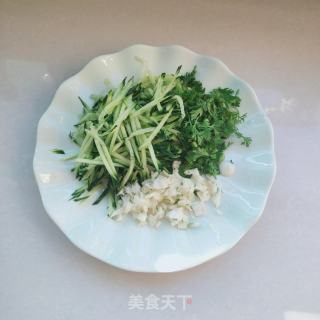 鸡排拌刀削面的做法步骤：2
