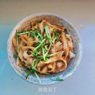 鸡排拌刀削面的做法步骤：11