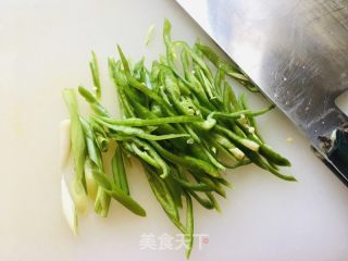 青椒炒土豆丝的做法步骤：5