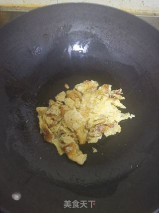 蒜苔炒鸡蛋的做法步骤：3