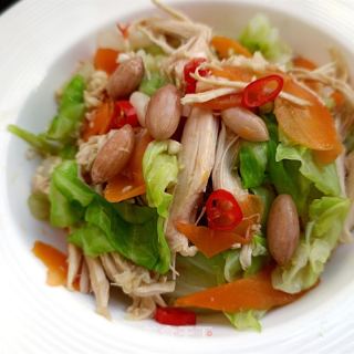甘蓝拌鸡胸肉的做法步骤：13