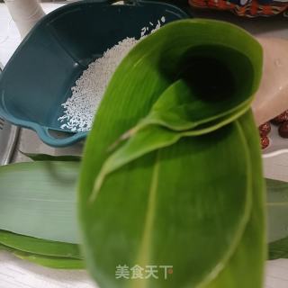 红豆粽子的做法步骤：3