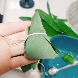 红豆粽子的做法步骤：8