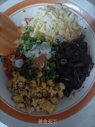 白菜素馅水饺的做法步骤：8