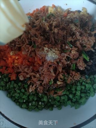 豆角素馅水饺的做法步骤：12