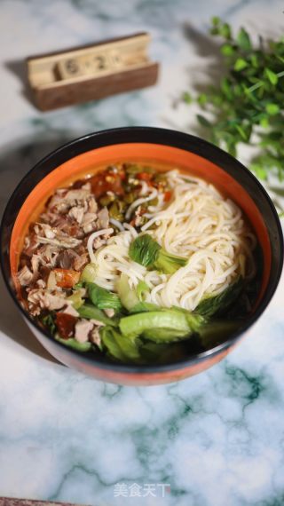 鸭肉煮米粉的做法步骤：8