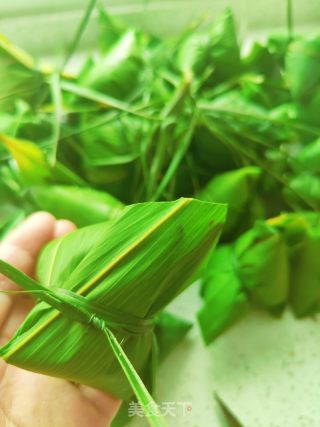 肉粽的做法步骤：14