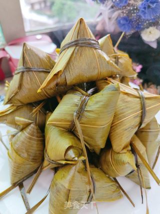 肉粽的做法步骤：17