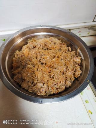 肉末粉丝饼的做法步骤：6