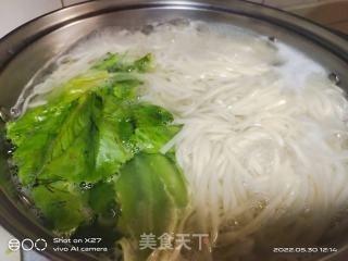 紫菜青菜酸辣面的做法步骤：4