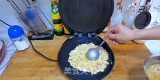 洋葱火腿鸡蛋饼的做法步骤：6