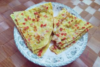 洋葱火腿鸡蛋饼的做法步骤：10