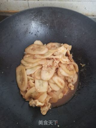 简易版黄瓜炒鸡蛋的做法步骤：5