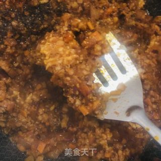 意面酱披萨的做法步骤：17