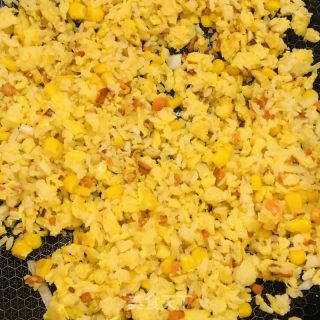 黄金蛋炒饭的做法步骤：13