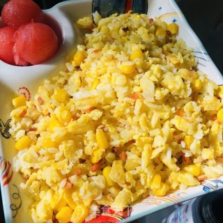 黄金蛋炒饭的做法步骤：14