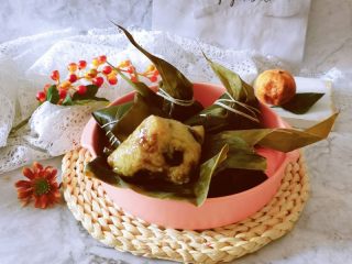端午粽子~绿豆红枣粽的做法步骤：13