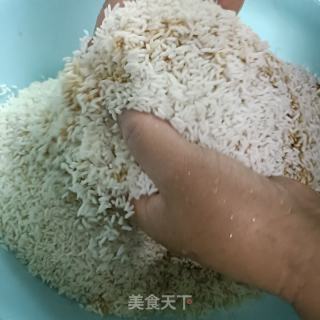 肉馅粽子的做法步骤：3