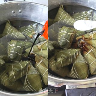 咸鲜猪肉粽（和新奥尔良鸡肉粽）的做法步骤：12