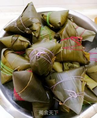 咸鲜猪肉粽（和新奥尔良鸡肉粽）的做法步骤：13