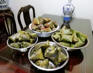 咸鲜猪肉粽（和新奥尔良鸡肉粽）的做法步骤：14
