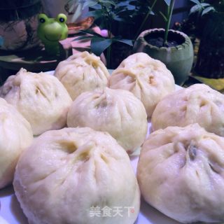 蒲公英包子的做法步骤：17