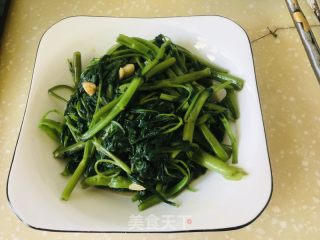 蒜蓉空心菜的做法步骤：8