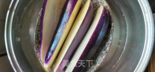 肉末蒸茄子的做法步骤：3