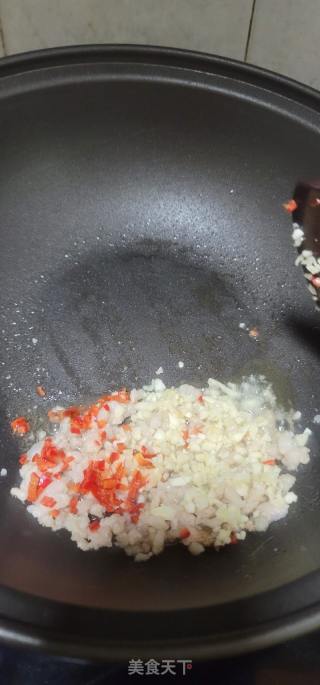 肉末蒸茄子的做法步骤：5