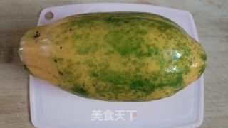 木瓜牛奶西米露的做法步骤：1
