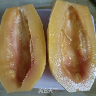 木瓜牛奶西米露的做法步骤：4