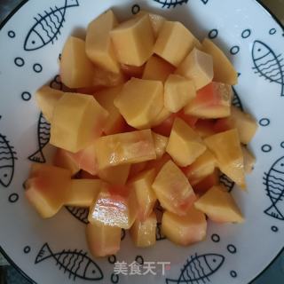 木瓜牛奶西米露的做法步骤：5