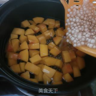 木瓜牛奶西米露的做法步骤：8