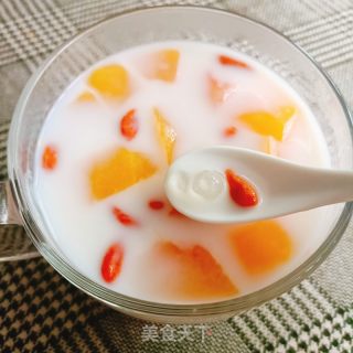 木瓜牛奶西米露的做法步骤：15