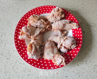 香酥炸鸡腿的做法步骤：7