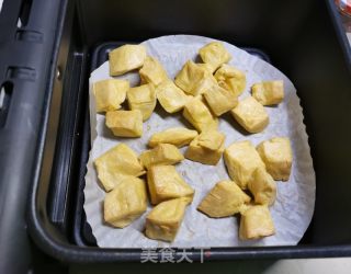 空气炸锅烤豆腐的做法步骤：8
